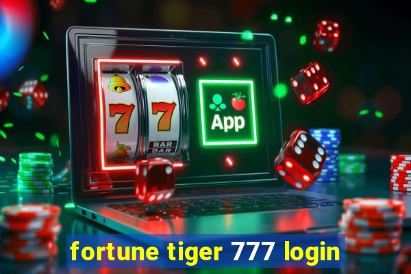 fortune tiger 777 login